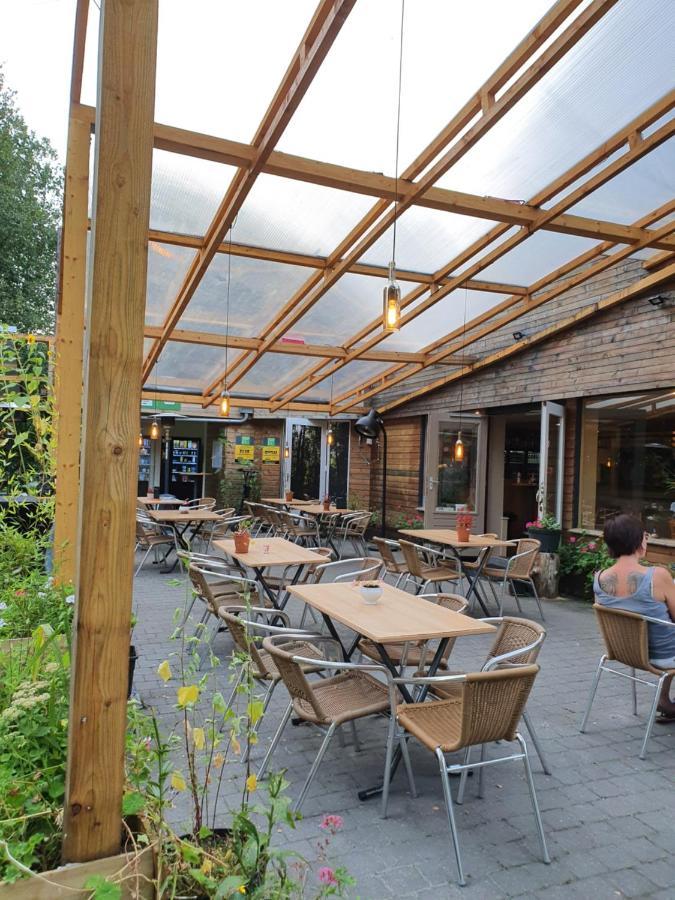 Boshuisje Durbuy Met Zwembad Op Het Park Eksteriør bilde